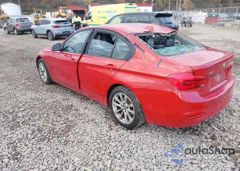 2016 BMW 320I xDrive z USA, uszkodzony, nr VIN WBA8A3C51GK689177